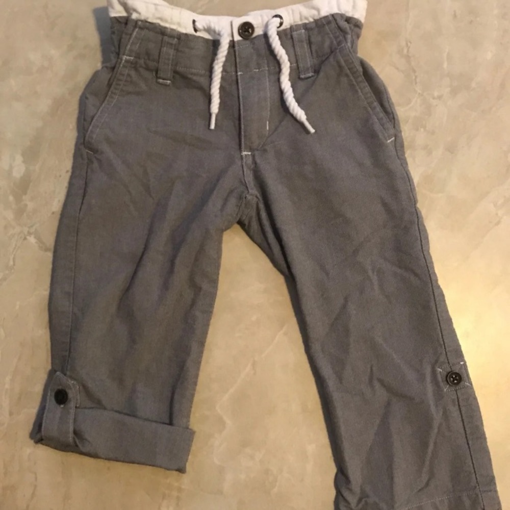 Boys Janie and Jack Chambray Pants